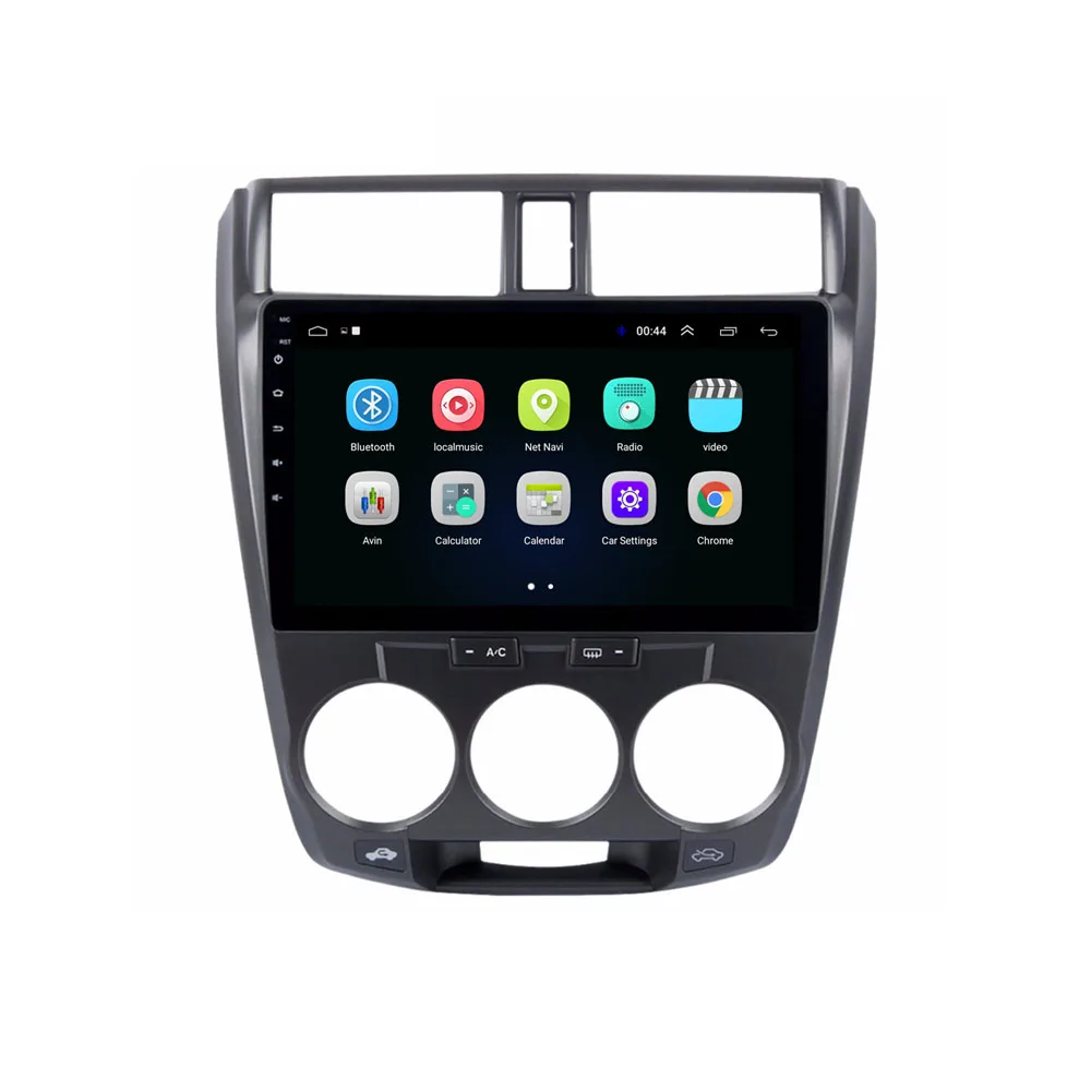 Android 10 1 для HONDA CITY 2006 2007 2008 2009 2010 2011 2012 Мультимедиа Стерео DVD плеер навигация GPS