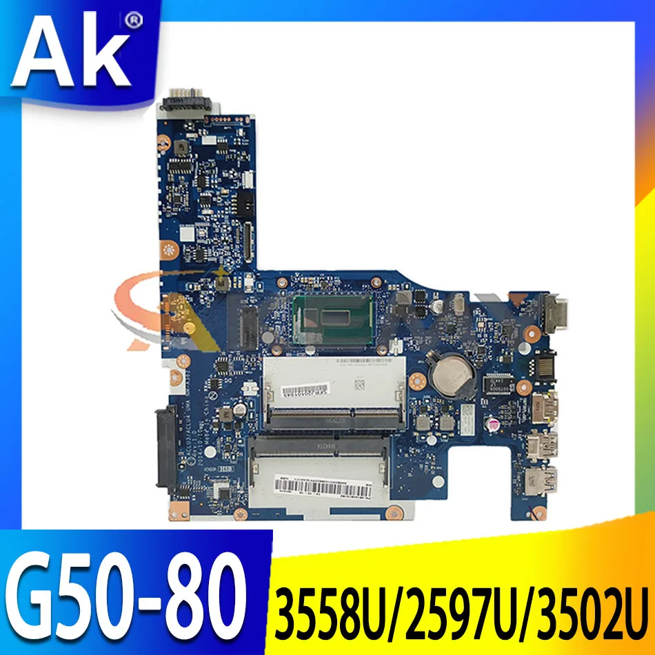 Akemy ACLU3/ACLU4 UMA NM-A362 материнская плата для ноутбука Lenovo G50-80 Материнская процессор