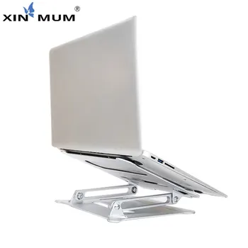

Laptop Stand Ventilated Universal Lightweight Computer Desktop Holder Aluminum Alloy Cooling Adjustable Height Portable Foldable