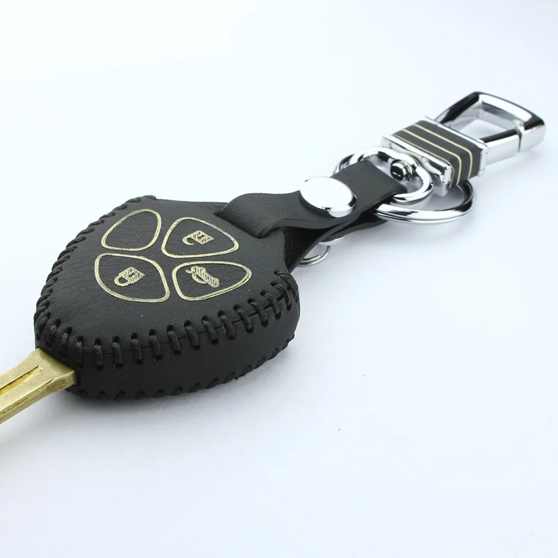 Чехол для ключей автомобиля для toyota camry 2012 2013 Crown 2007 eiz 2008 чехол для ключей с дистанционным управлением чехол для ключей из крафт-бумаги первый слой 2012 чехол для ключей key2a