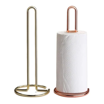 

Metal toilet paper holder rack for dining table, bathroom fixture storage box