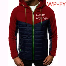 WP-FY Harajuku, мужской пуховик, толстый зимний пуховик, высокое качество, белый утиный пух, мужской модный пуховик, Брендовые куртки с капюшоном