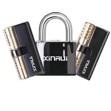 Крест-граница для горячей продажи three-шт набор практический прозрачный висячий замок стиль с черно-белым рисунком силиконовый