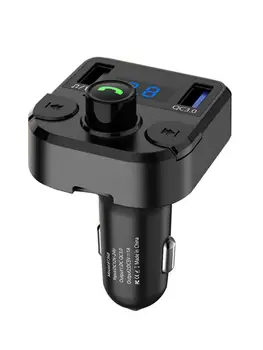

Car USB Charger Bluetooth Wireless Radio Adapter FM Transmitter For Cell Phone Fast Charging MP3 Player