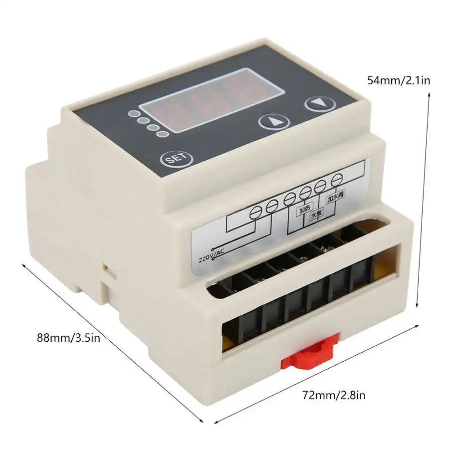 EW-802 AC220V Digital Solar Water Heater Thermostat differential solar  Guideway Temperature Controller Accessory - AliExpress
