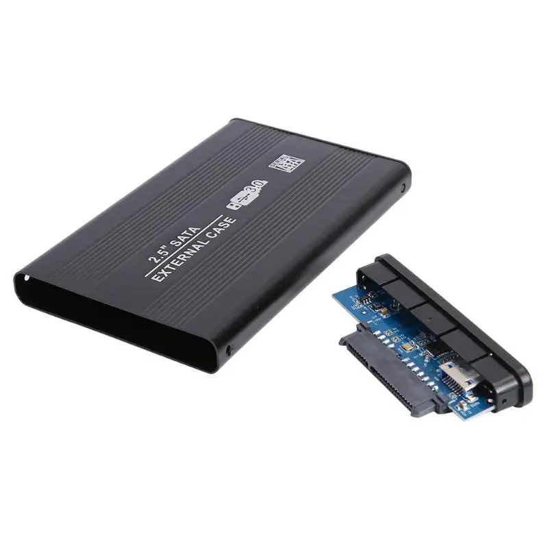 Чехол для жесткого диска USB3.0 на SATA, 2,5 дюймов, SATA SSD, механическая коробка для дисков, поддержка 8 ТБ, внешний корпус для жесткого диска для ноутбука, ПК