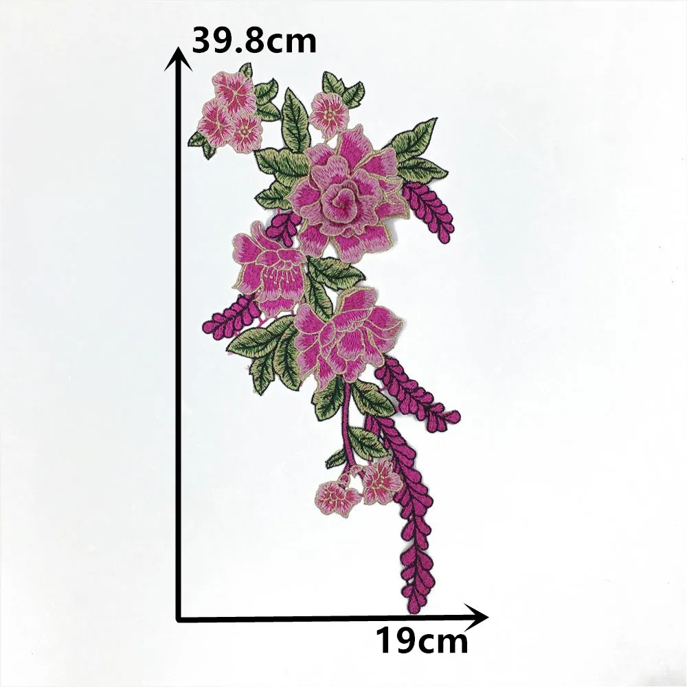 Lace Fabric Lace Garment Accessories Lace Sewing Supplies Lace Decoration Lace Accessories Lace Sewing Accessories High Quality Embroidery Polyester 3D Flower Lace Collar DIY Lace Fabric Decoration Dress Sewing Applique Accessories