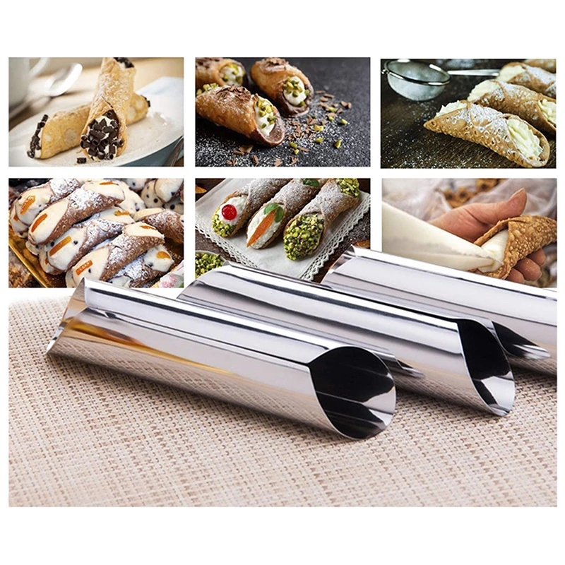 Торт рога форма Cannoli круассан трубы ракушки крем рога форма для выпечки МОЛД