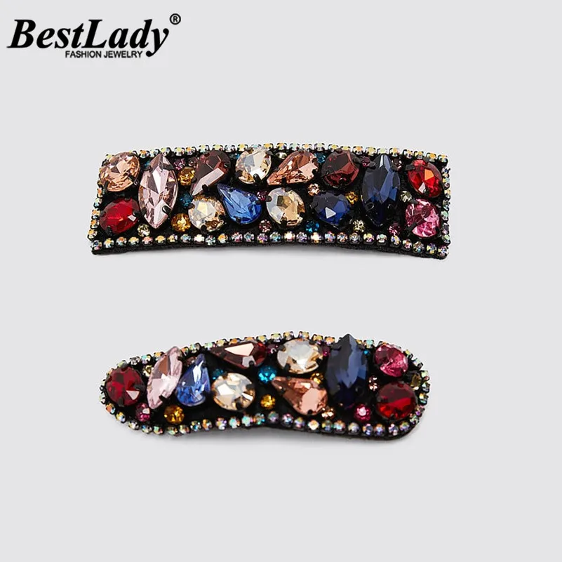 Заколки для волос Best lady с кристаллами женские свадебные заколки в стиле бохо