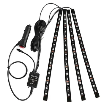 

Automotive LED Foot Lamp Atmosphere Lamp 5050-18smd Indoor Atmosphere Lamp Atmosphere Lamp-5050-18 Universal Type 12V 0.78A