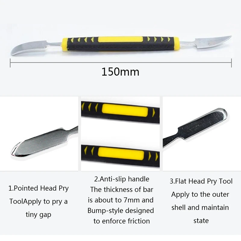 Dual Enden Metall Spudger 6 stücke Hand Werkzeug Set für iPhone iPad Tablet Handy Neugierigen Öffnu