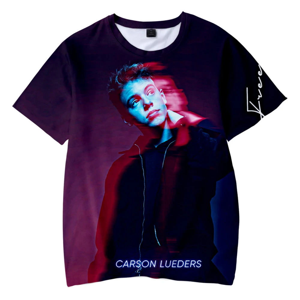 rutine Religiøs Bedøvelsesmiddel Hot Sale Singer Carson Lueders 3d Printed T Shirt Oversize O neck Tops  Harajuku Short Sleeve Fashion Tops|T-Shirts| - AliExpress