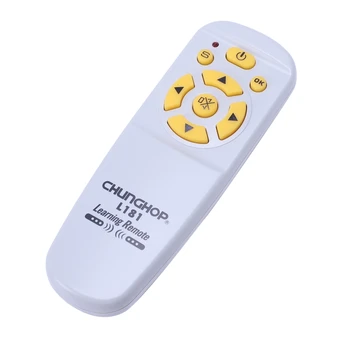 

CHUNGHOP 1PCS L181 Combinational Universal Remote Controller MINI Learning remote control For TV/SAT/DVD/CBL/DVB-T/AUX copy