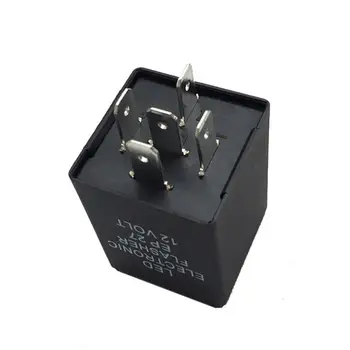 

High Quality 5 Pin LED Electronic Flasher Relay 5 Pin LED Automotive Electronic Flash Relay EP27 for Turn Signal