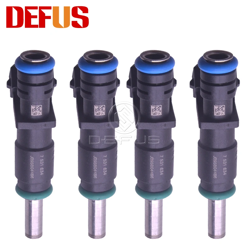 

DEFUS 4pcs Fuel Injector Nozzle OE J095B04486 For Petrol Gasoline Car Injection Values Brand NEW Auto Parts Flow Matched Tested