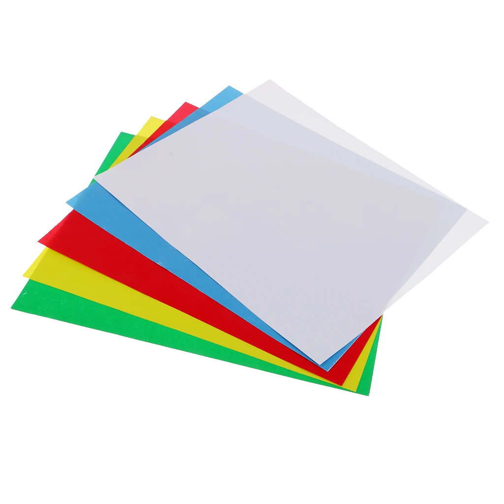 Set of 5 Sheets Transfer Paper and Tracing Paper for Drawing, Sketching, Canvas, Wood and Other Art Surfaces