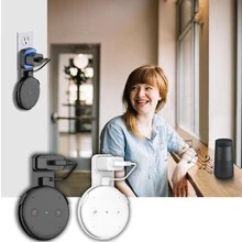 Выход настенное крепление, вешалка держатель для Amazon Echo Вход кронштейн гнезда Экономия пространства аксессуары в Спальня Ванная комната Кухня жизни