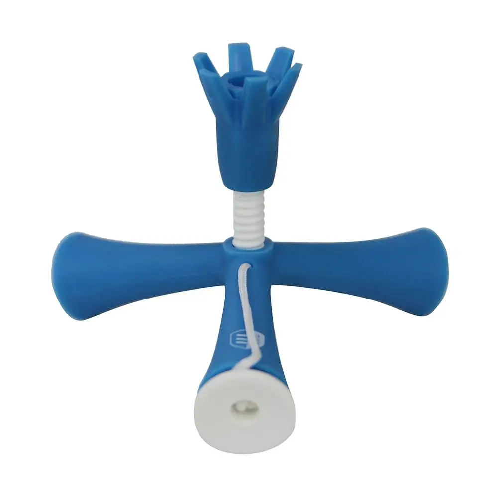 Устойчивая тренировка Гольф Тройник держатель для мяча Анти-Летающий Поворотный штатив аксессуары Регулируемая высота легко на открытом воздухе