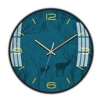 

Creative Wall Clock Nordic Glass Bedroom Modern Design Wall Clocks Decorative Watches Living Room Watch Wall Clock Decor II50BGZ
