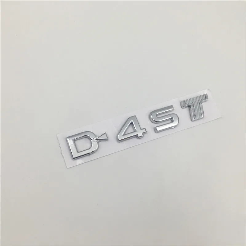 

For Toyota Highlander D-4ST D4ST Emblem Letters Rear Trunk Tailgate Logo Sign Mark