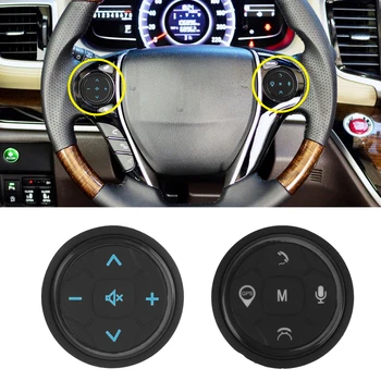 

LEEPEE 10 keys Wireless Car Steering Wheel Controller Car Universal Music GPS Navigation Radio Remote Control Buttons