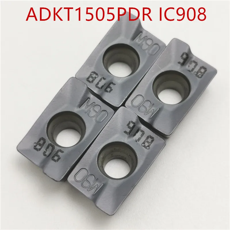 Фрезерный токарный инструмент HM90 ADKT 1505PDR IC908 внешний токарный инструмент s Карбид вставка токарный резак инструмент apkt1604 токарная вставка