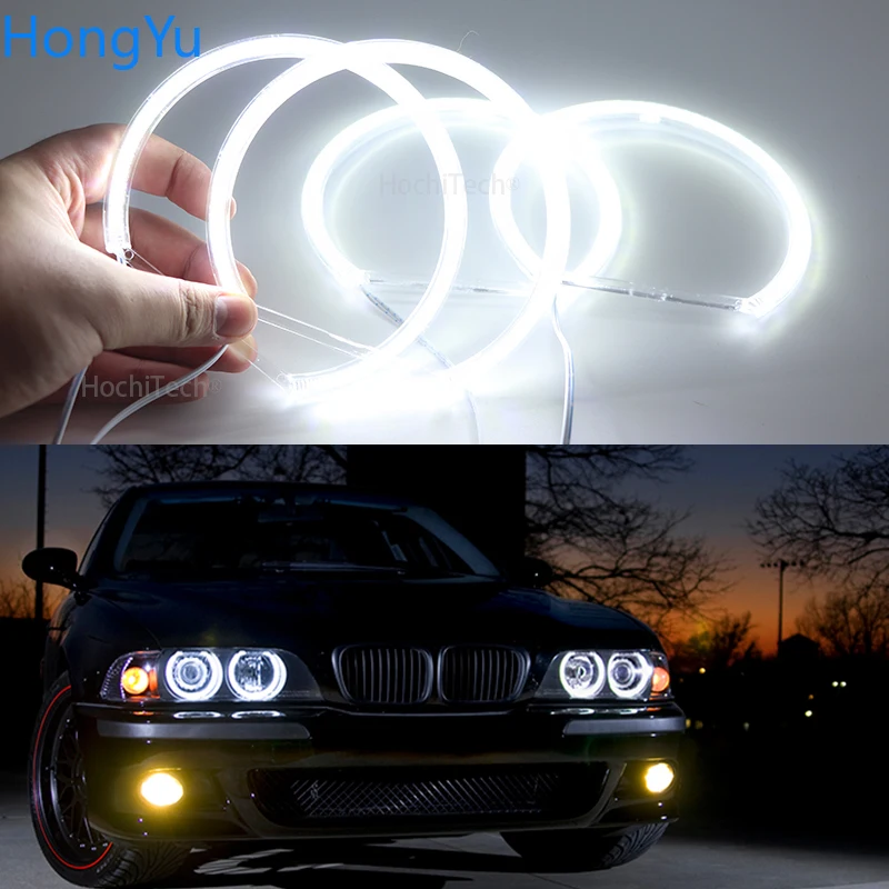 

For BMW 5 series E39 OEM 2001 2002 2003 Super Bright white color 3528 SMD led Angel Eyes kit daytime running light DRL