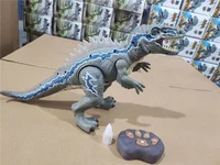 Spray Dinosaur Kids Pet Remote Control Toys Walking Tyrannosaurus Animal Model Color Light Sounds Children Gift 3