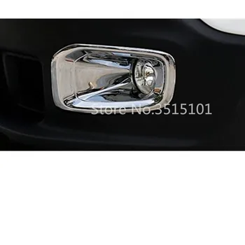 

For Jeep Renegade 2016 2017 2018 2019 2020 Car Styling Front Fog Light Lamp Frame Stick Styling ABS Chrome Cover Trim Parts 2pcs