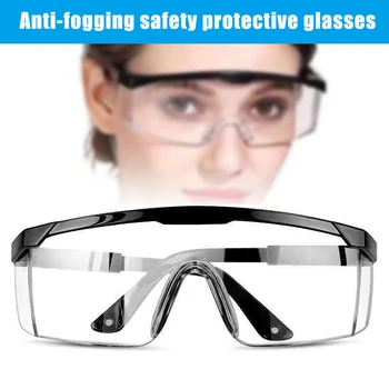 

Anti-spitting face Goggles Clear Durable Transparent Adjustable Unisex Anti-splash Riding Protective Glasses Eye Shield Glasses