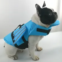 Dog Life Vest Summer Pet Life Jacket Dog Safety Swimwear Pet Swim Suit Dog Life Jackets With Reflective Wing Swimming Suit