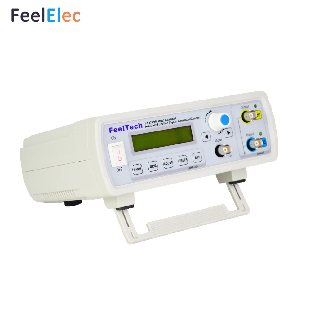 FeelElec FY3200S 24M генератор сигналов с цифровым управлением двухканальный функцией DDS