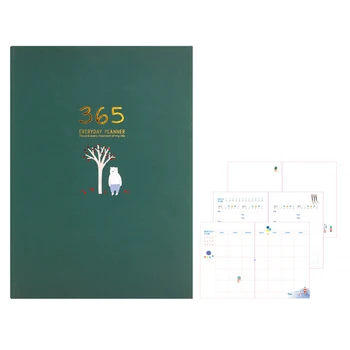 

monthly day planner organizer Weekly Planner Notebook lovely Happy weekly planner desk memo notebook School Stationery 256 Sheet