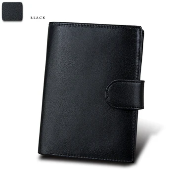 

New Travel wallet for Man Genuine Leather Men Business Wallet Vintage Men's Wallet High Quality Men Card Id Holder Coin Purse