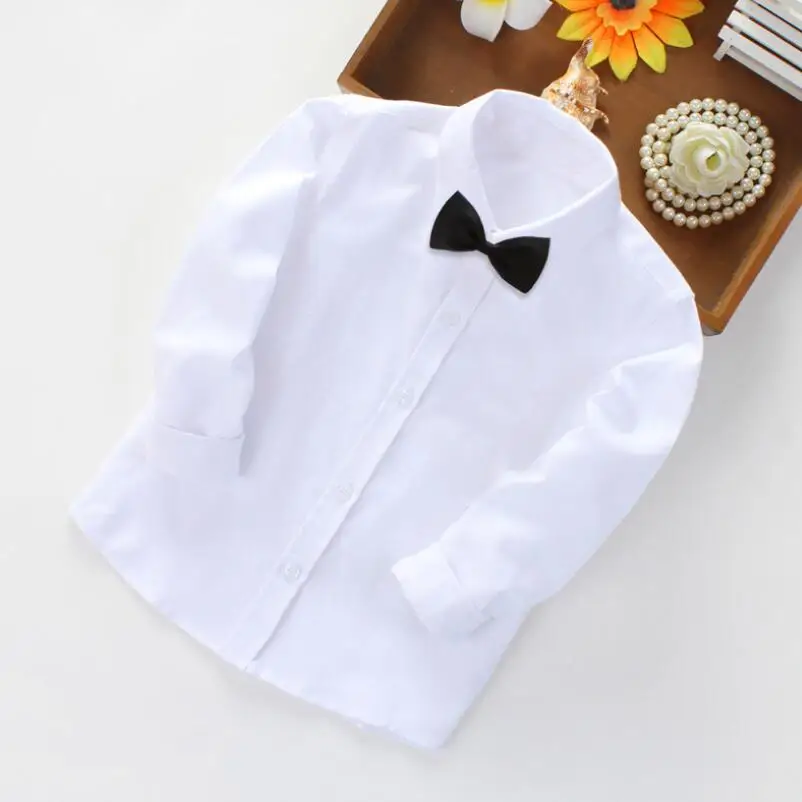 Boys' Long Sleeve School Shirt 2
