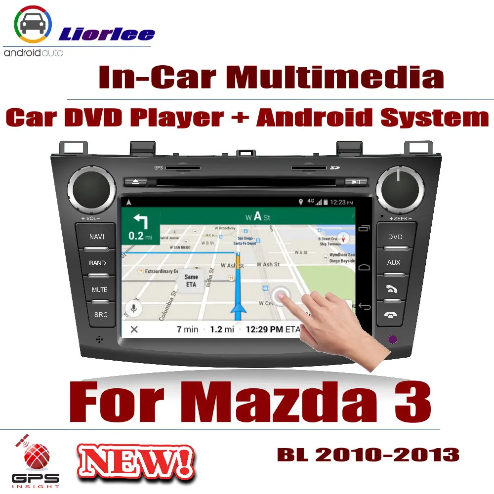 オーダー 車のdvdプレーヤーマツダ3 Bl 10 13 Gpsナビナビゲーションアンドロイドシステム8コアa53プロセッサips液晶画面ラジオヘッドユニット 人気ブランドをセレクト Officenterchile Com