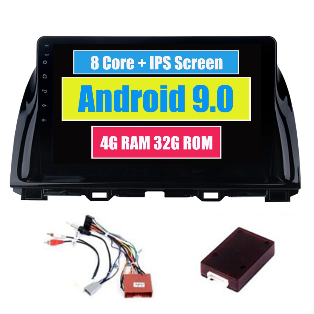 Android 9,0 для Mazda CX5 CX 5 CX-5 10,2 ''Авторадио Bluetooth автомобильный радиоприемник Automotivo навигация PhoneLink резервная камера - Цвет: With Canbus