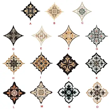 

Sticker Tile Sticker Home Decoration Home Decor Living Room Tile Diagonal Sticker 8*8cm 21 Pcs Waterproof Durable Multicolor