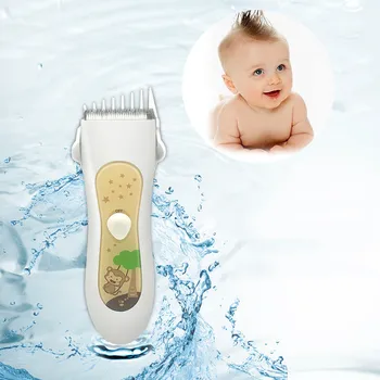 

Baby Hair Clipper Hair Trimmers Mute Waterproof USB Charging Hair Cutting Safe Styling Tool Home Use for Children Men Barber