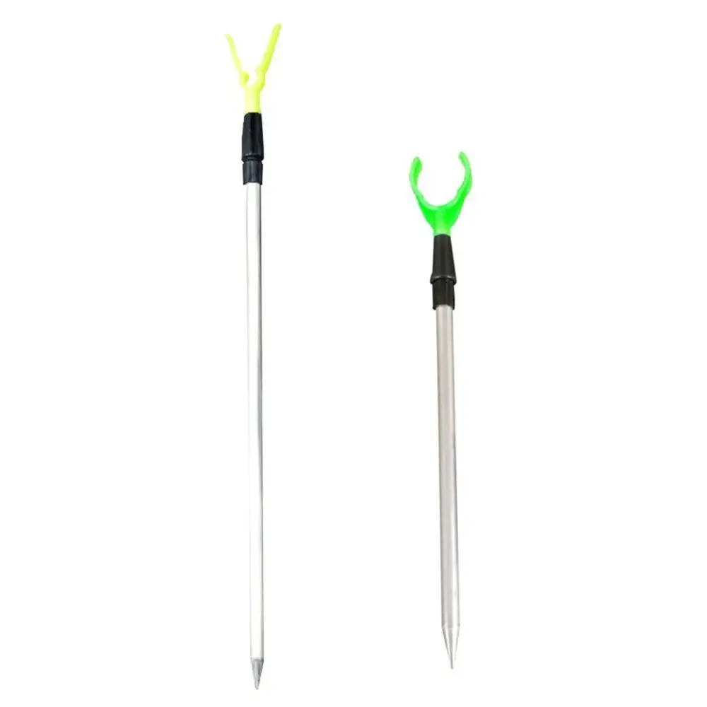 Fishing Bankstick Adjustable Extending Rod Rest Telescopic Stand Holders Bracket Accessories for Fishing