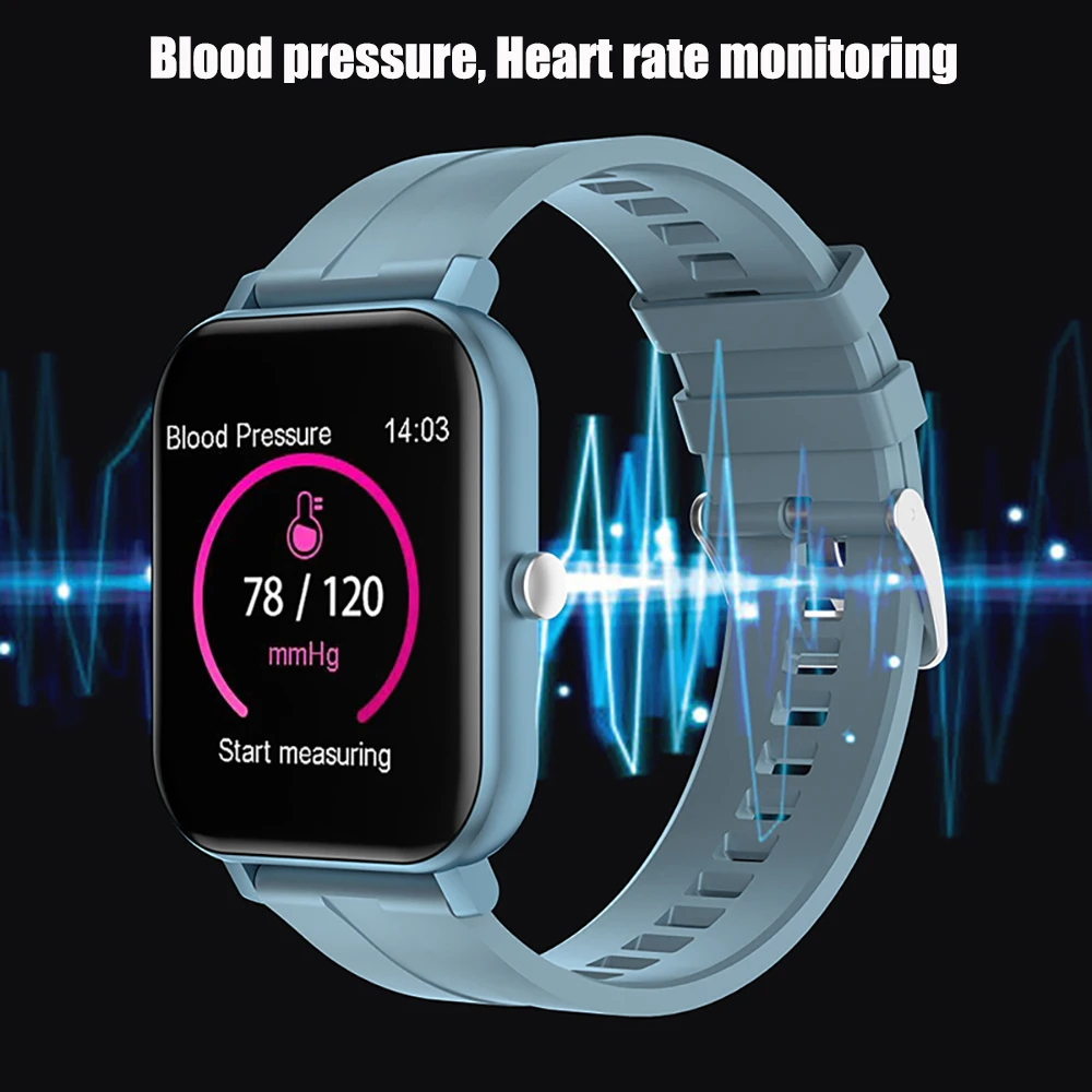 

Bluetooth Call Smart Watch Men 1.54 inch Touch Screen Blood Pressure Sport Smartwatch Women Sleep Tracker Clock For Android IOS