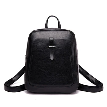 

Women Backpacks Bags PU Leather Backpack Small Backpack Korean Fashion Bag Leisure Shoulder Bag Female Student Bag