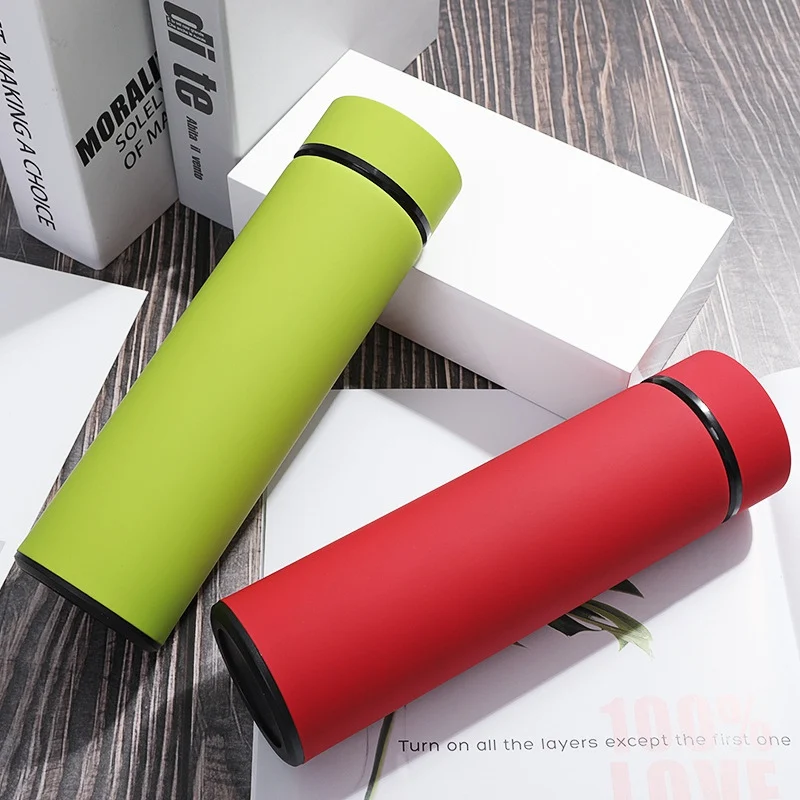 

500ML Stainless Steel Portable Travel Coffee Mug Double Walled Vacuum Sports Water Bottle Vacuum Flask Thermoses Drinking Cup