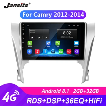 

Jansite 10" Car Radio 2 din Android For Toyota Camry 2012-2014 Touch screen players 4G Wifi GPS Navigation autoradios with frame