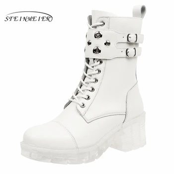 

Winter motorcycle knight boots Women Genuine Leather Ankle Boots Comfortable quality soft Shoes Brand Designer Handmade 2020