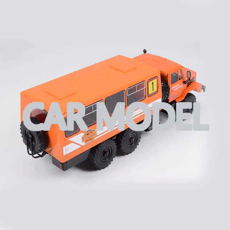 1:43 Масштаб сплава игрушечных автомобилей 1991 Россия Ural-4322 6x6 грузовик модель SUV детских игрушечных автомобилей оригинальные авторизованные дети