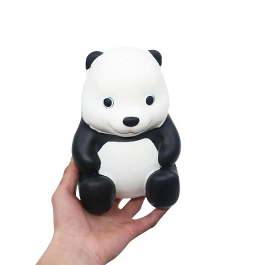 Stress Reliever Simulated Panda Slow Rising Kids Squeezable Toy decompression Slow rebound toy Funny Holiday Gift #C