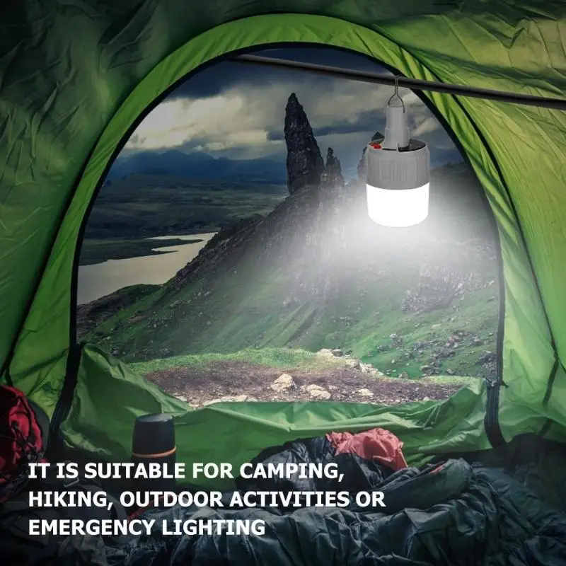 Мощный Солнечный подвесной светильник уличная Светодиодная лампа перезаряжаемая IP44 аварийный светильник для кемпинга палатка походный светильник ing