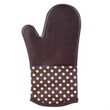 1 шт хлопчатобумажные перчатки для духовки термостойкие рукавицы кухонные рукавица и прихват для микроволновой печи утепленные Нескользящие Утепленные Перчатки