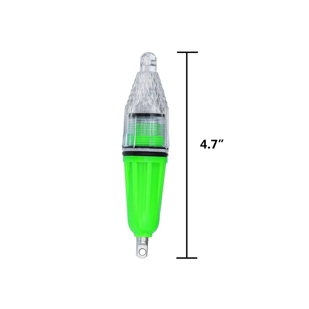 5pcs 12cm 28g Luminous Fish Light Underwater waterproof LED colorful Lamp Boat fishing gather fish light night fishing tools